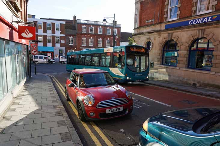 Arriva the Shires Volvo B7RLE Wright Eclipse 3861